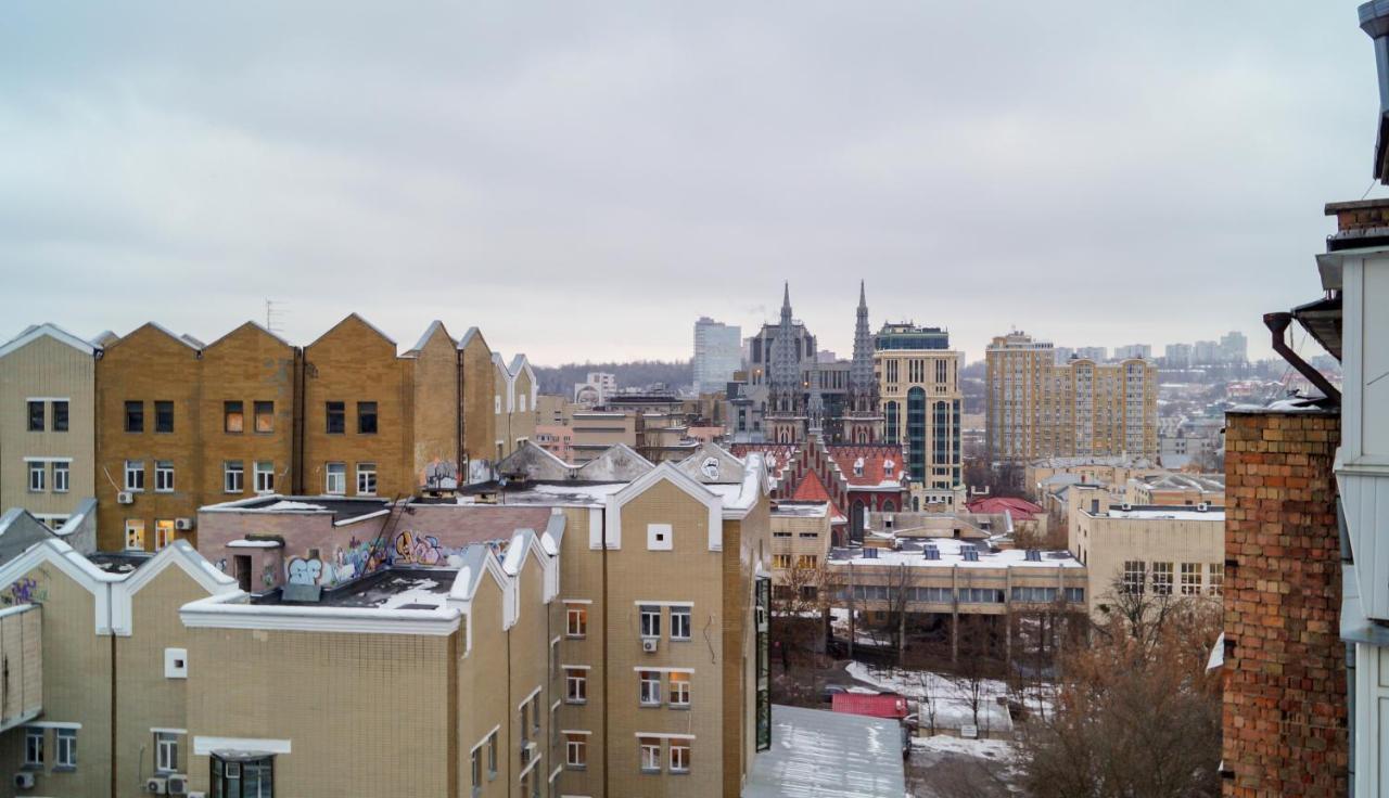Квартира По Улице Федорова 1 Kiev Buitenkant foto